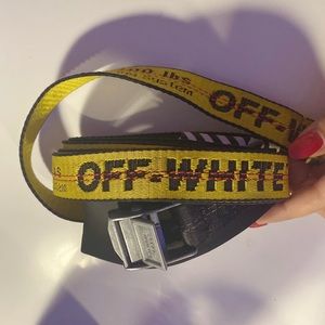OFFWHITE INDUSTRIAL BELT